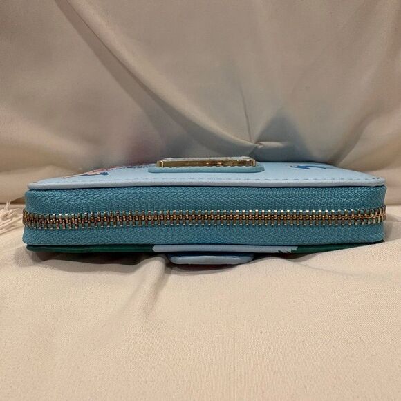 Loungefly X Disney Snow White & the Seven Dwarfs Forest Animals Zip Wallet NWT - Picture 6 of 8